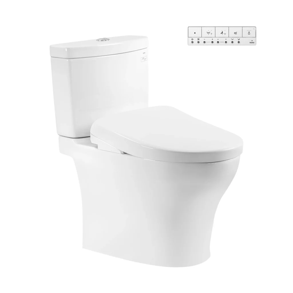 Bàn cầu CS769CDRW23#XW nắp rửa điện tử TCF47360GAA