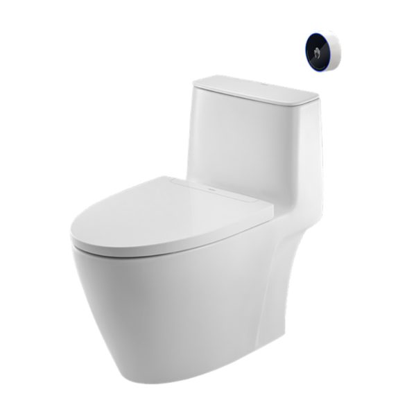 Bàn cầu xả cảm ứng ACT-902VN 1 khối nắp êm CF-602VS