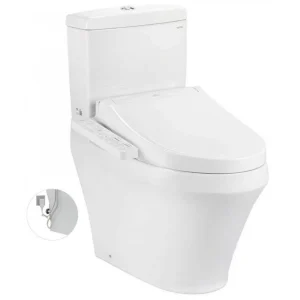 Bàn cầu CS945PDW16#XW nắp rửa điện tử TCF23410AAA