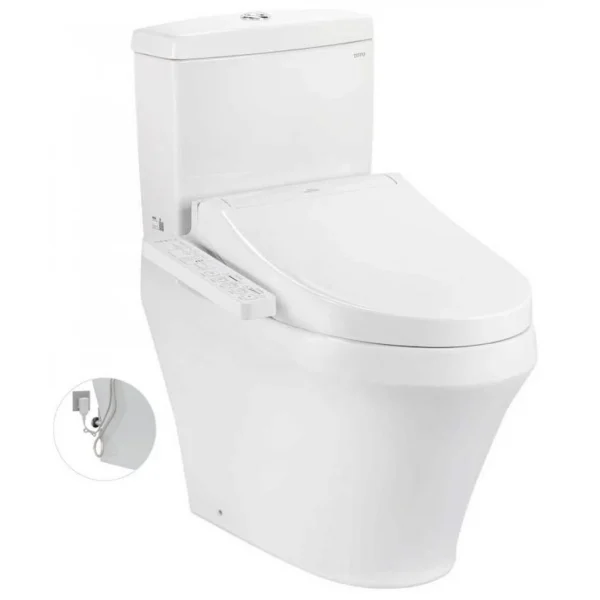 Bàn cầu CS945PDW16#XW nắp rửa điện tử TCF23410AAA