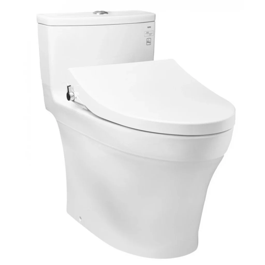 Bàn cầu MS885DE4#XW 1 khối nắp rửa cơ TCW1211A