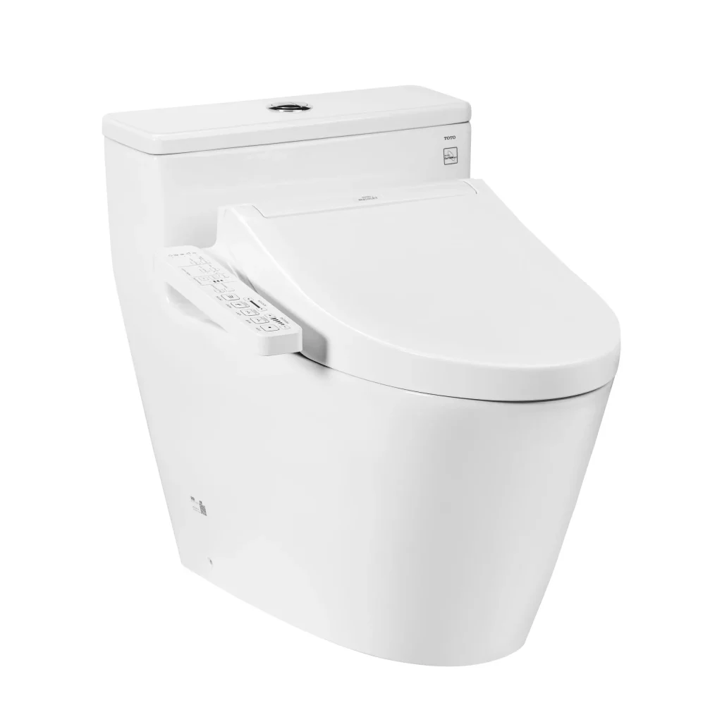 Bàn cầu MS625CDW17#XW nắp rửa điện tử TCF23460AAA