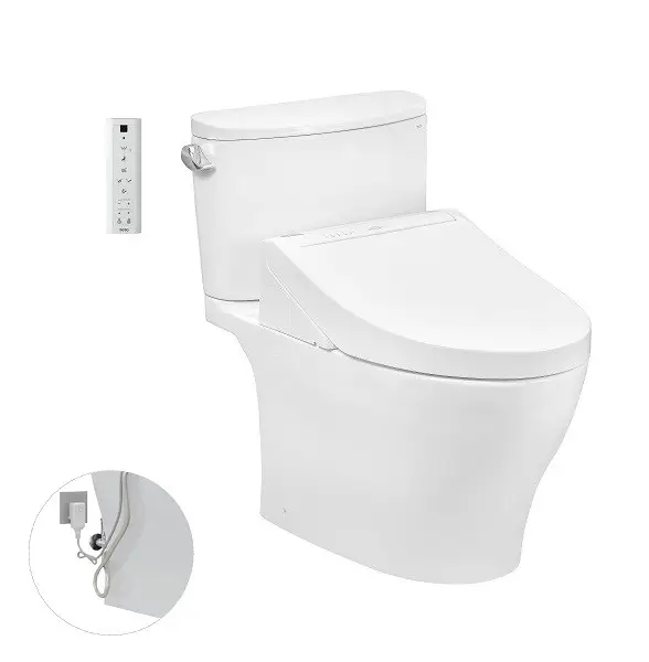 Bàn cầu CS767RW14#XW nắp rửa điện tử TCF24410AAA