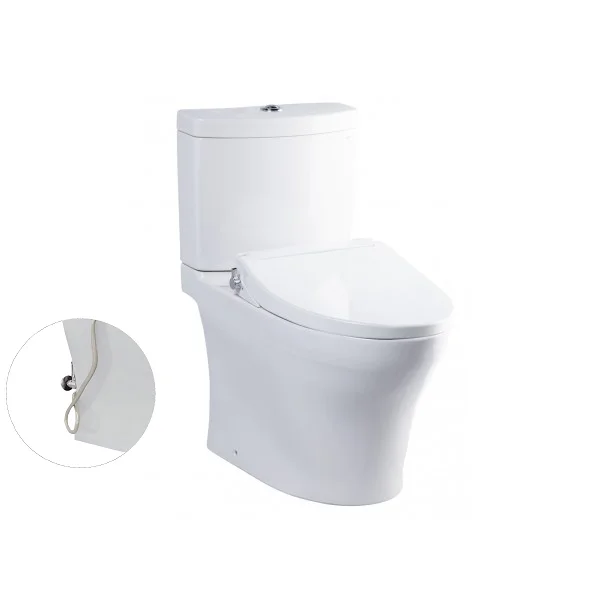 Bàn cầu CS769DRE2#XW 2 khối nắp rửa cơ TCW07S