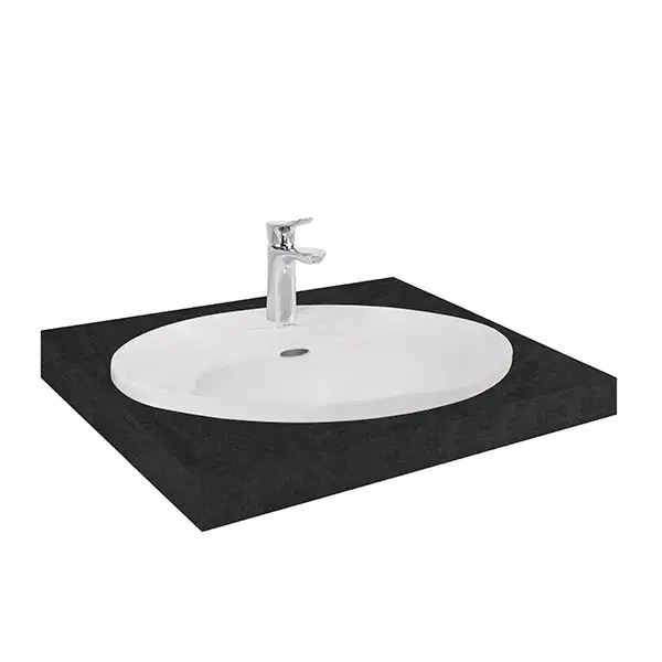 Chậu rửa Lavabo L909C#XW DƯƠNG VÀNH