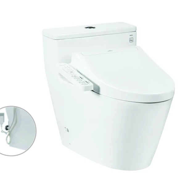Bàn cầu MS625DW16#XW nắp rửa điện tử TCF23410AAA