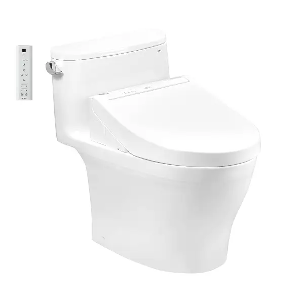 Bàn cầu MS887CRW15#XW nắp rửa điện tử TCF24460AAA