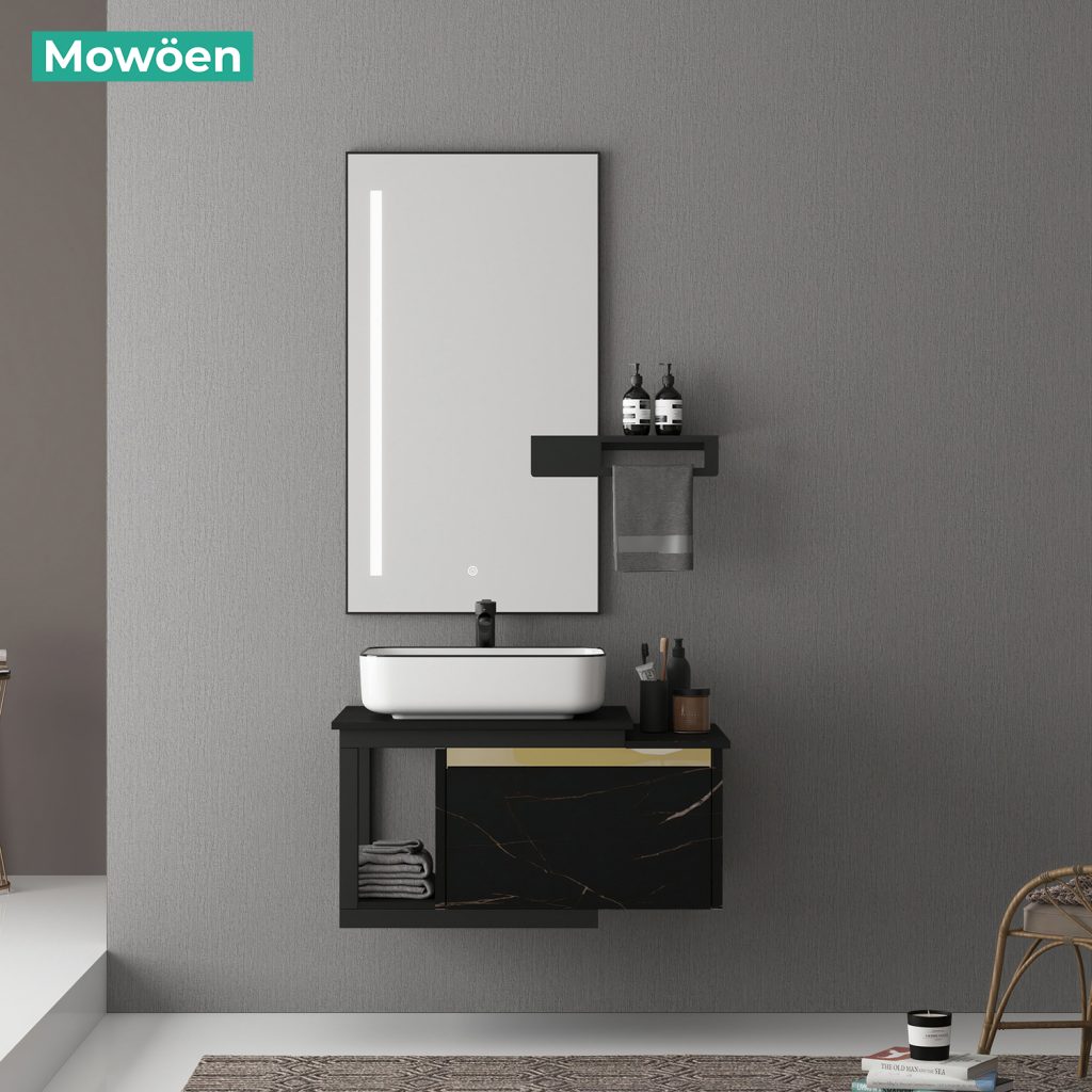 Tủ lavabo MW6801S-80B INOX 304