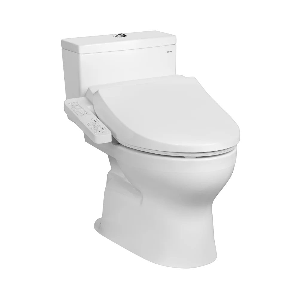 Bàn cầu CS302DW18#W nắp rửa điện tử TCF23710AAA