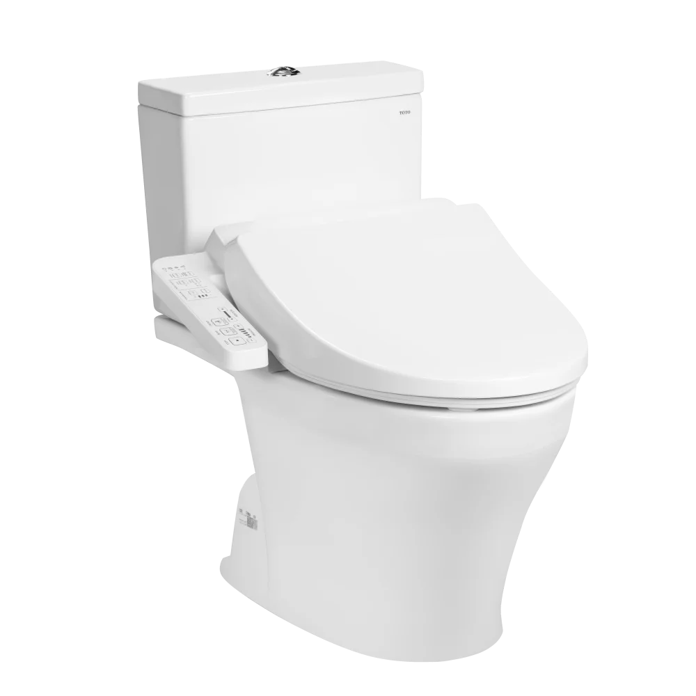 Bàn cầu CS326DW18#XW nắp rửa điện tử TCF23710AAA