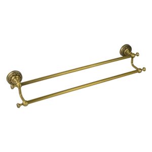 Máng khăn đôi bằng đồng GCH12